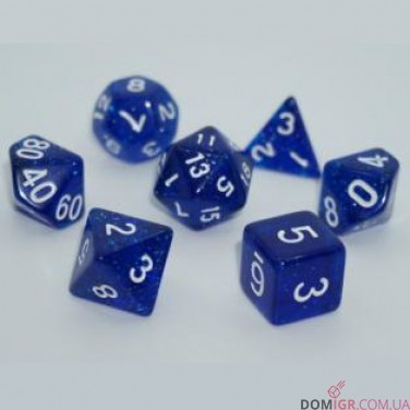 Набор кубиков - Glitter 7 Dice Set (в ассортименте)